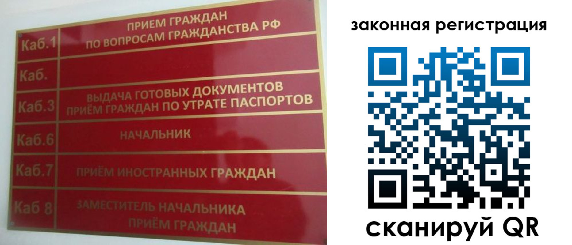 прописка иностранных граждан в Луховицах